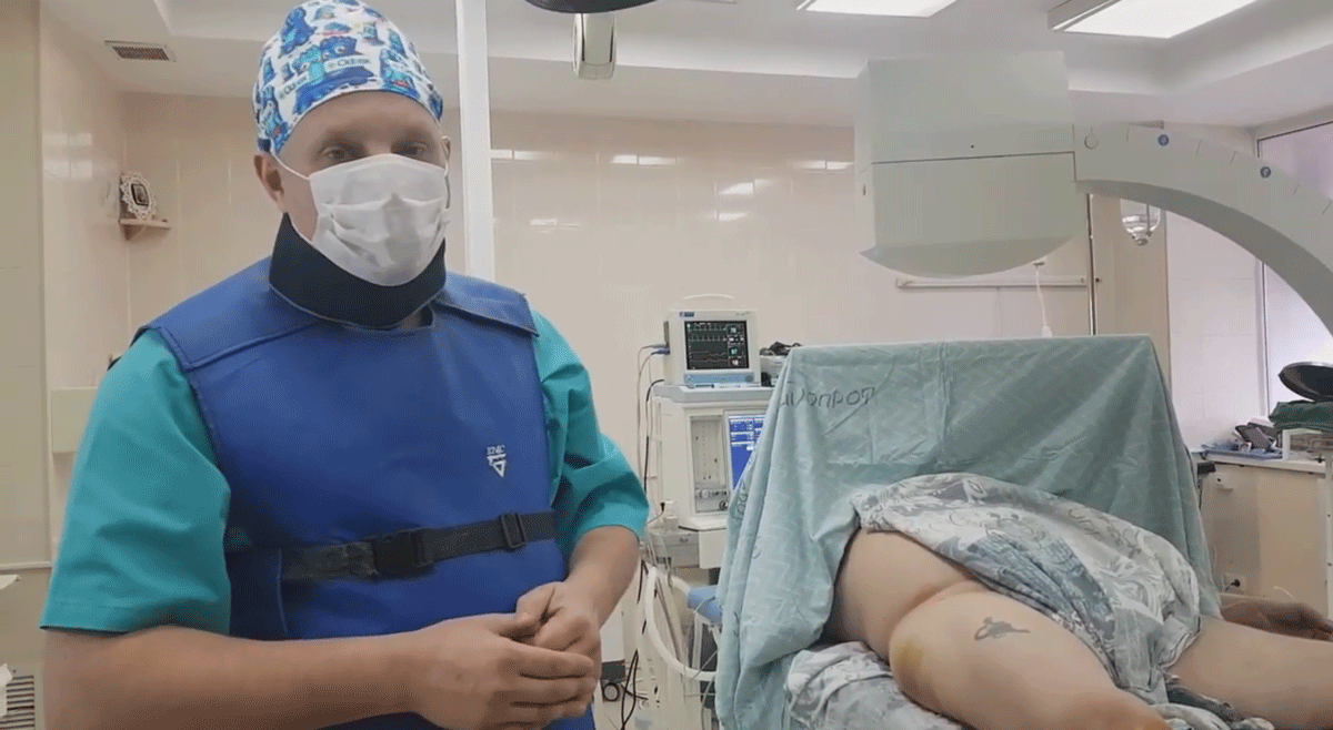 Чабаненко Диодмид Сергеевич: Как сделать боковую проекцию шейки бедра в положении больного на спине